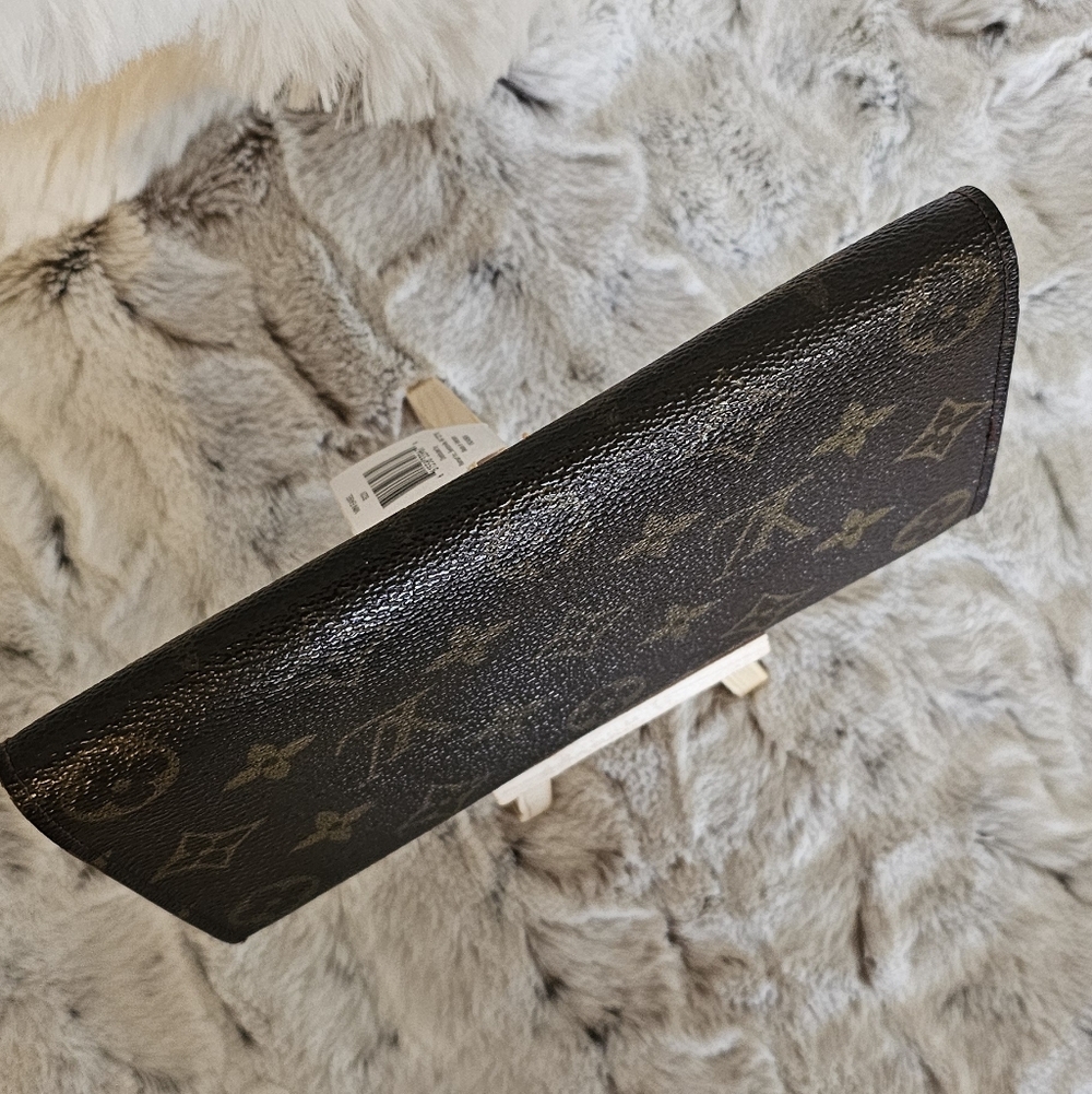 Louis Vuitton Monogram Black and Brown Sarah Wallet - Picture 6 of 16